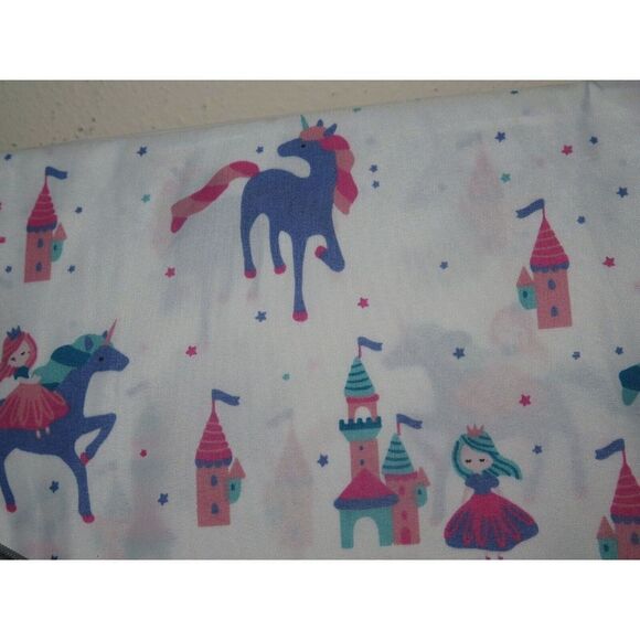 Urban Domain Kids 3 Pc Twin Sheet Set Unicorns Elsa Pink Purple White $60 - Picture 6 of 6